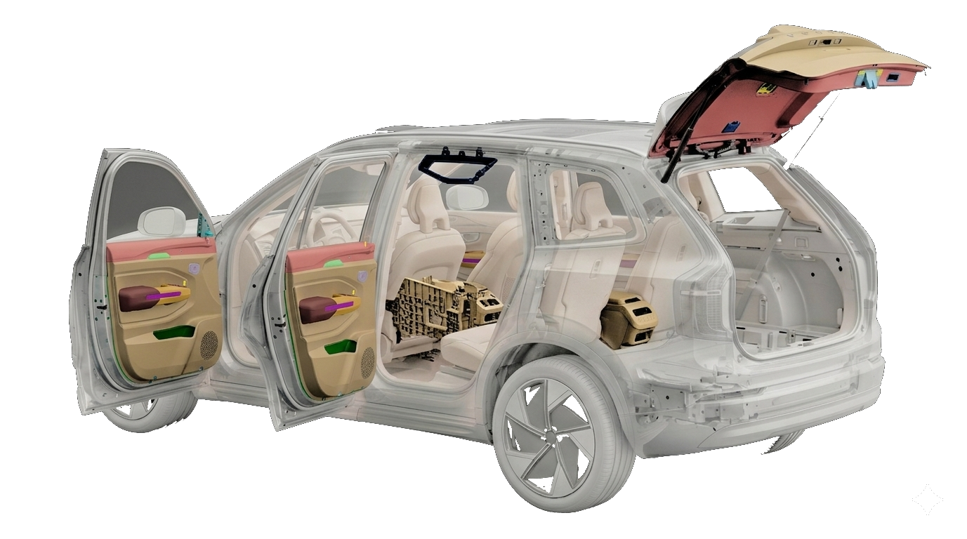 Vehicle structural view